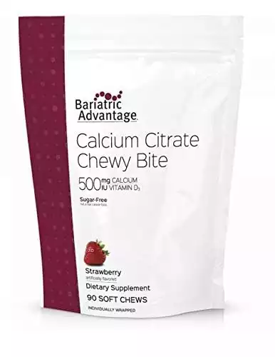 Bariatric Advantage Calcium Citrate Chewy Bites